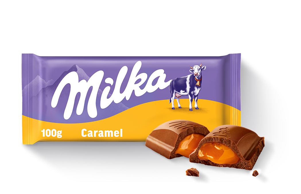 Milka czekolada mleczna caramel 100g
