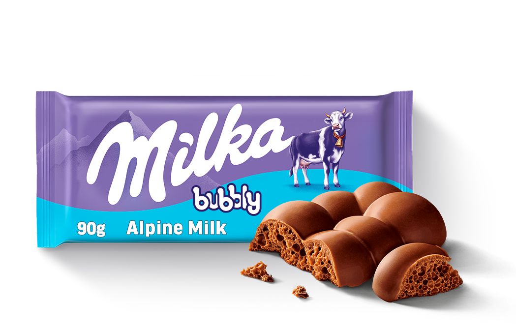 Milka czekolada mleczna Bubbly 90 g