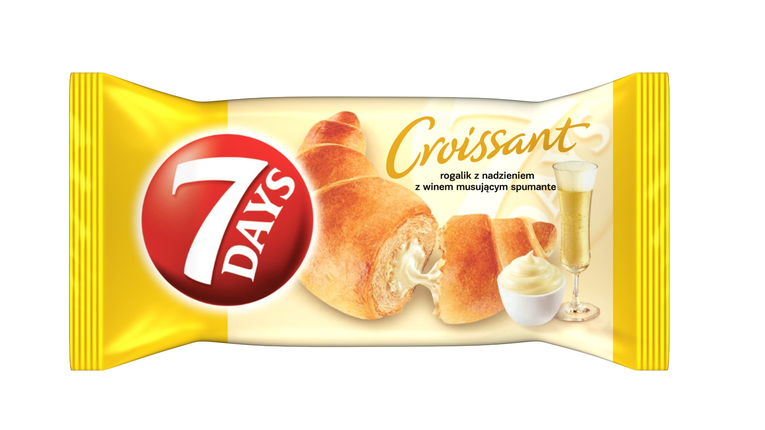 7 Days croissant z nadzieniem szampańskim 60g