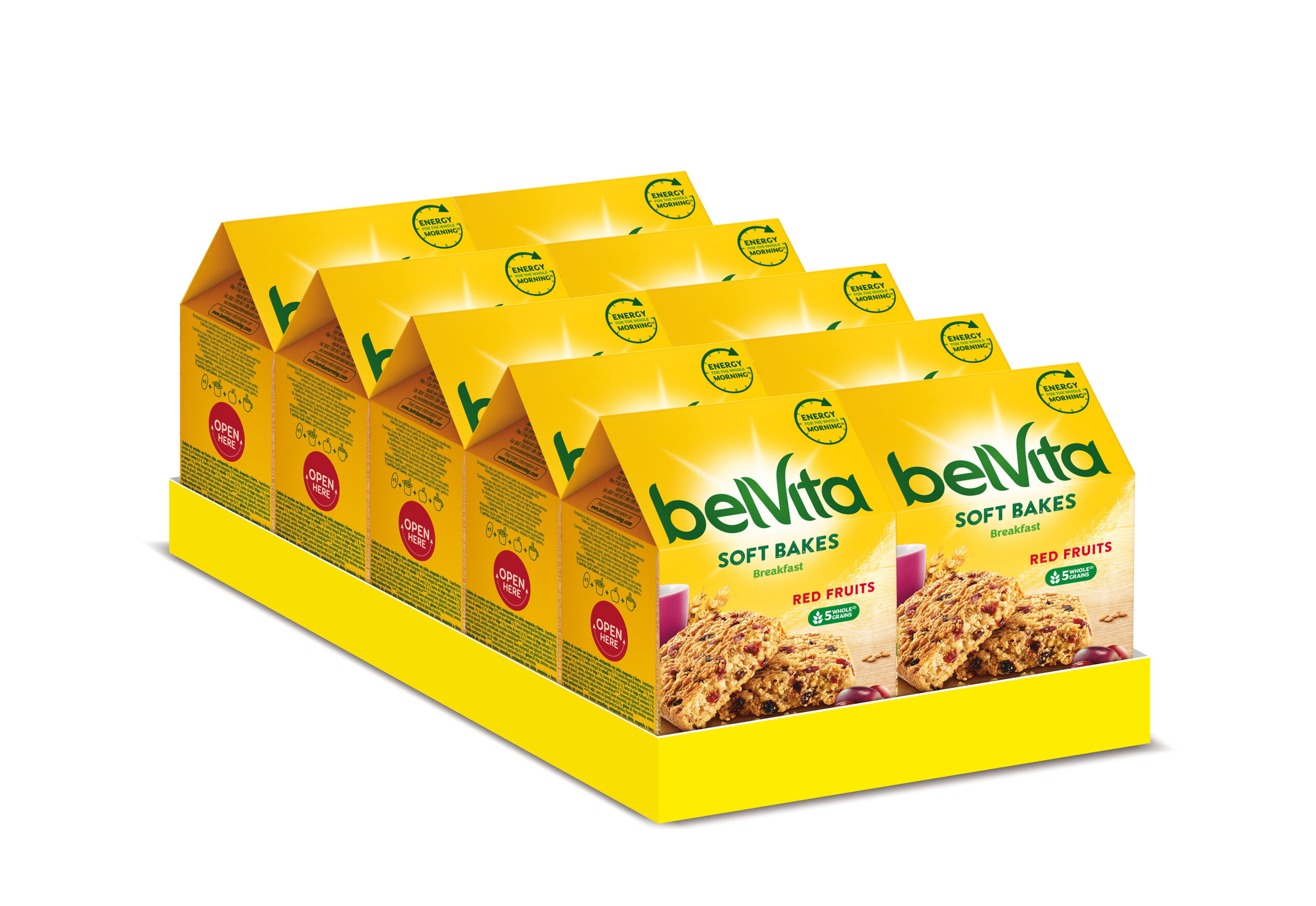BelVita soft bakes ciastka zbożowe z żurawiną 250 g x 10